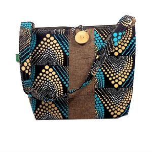 Timbalicrafts Stylish Patterned Handmade Shoulder Bag